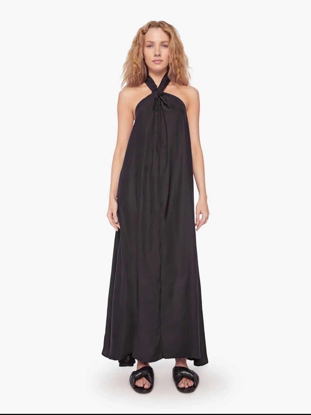 Natalie Martin Silk Astrid maxi Dress S